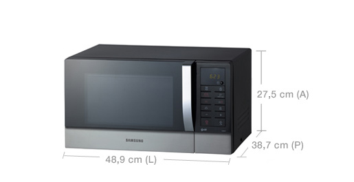 Samsung GE89MP-S microwave Silver – image 2