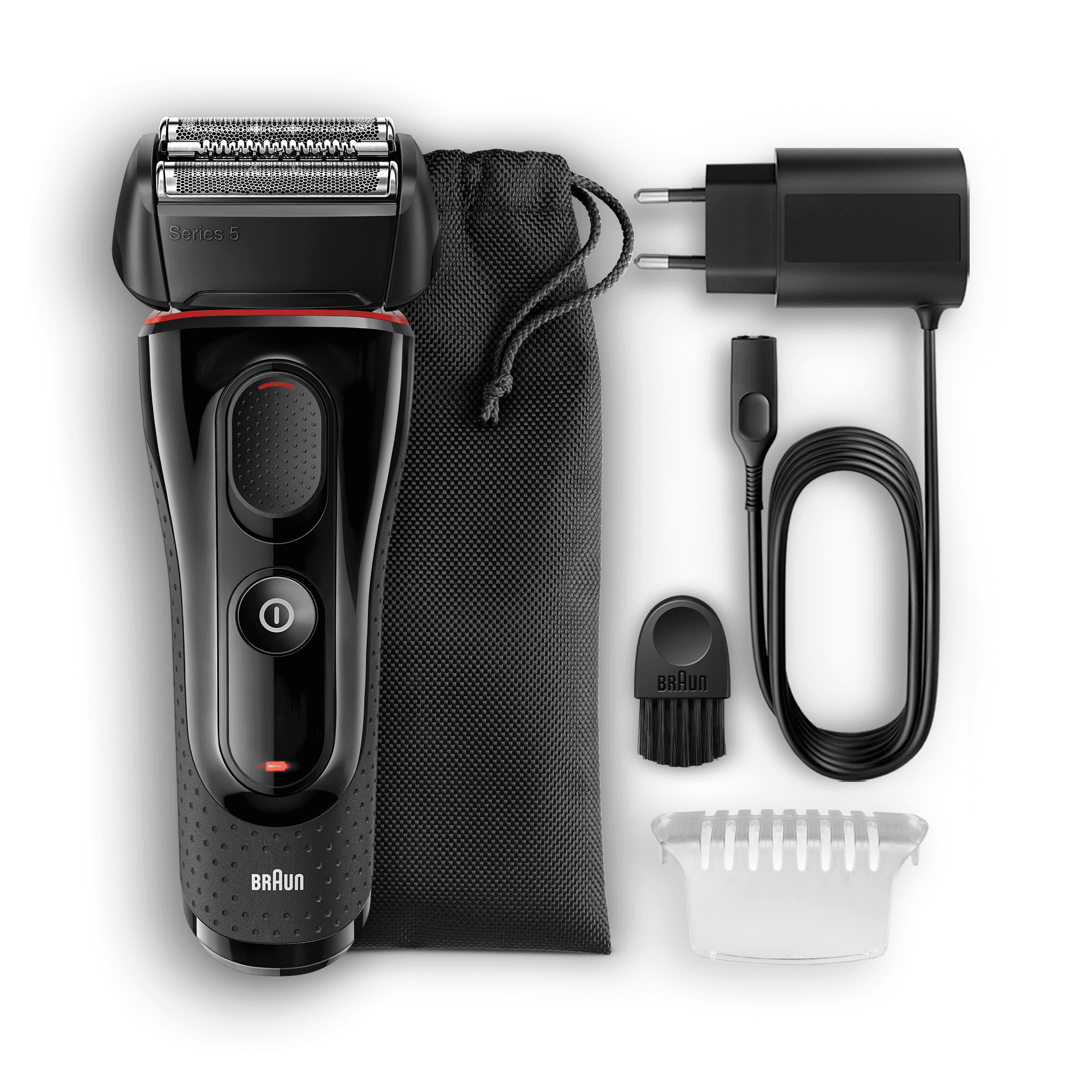 Braun 81615572 men's shaver Foil shaver Trimmer Black, Red – image 8