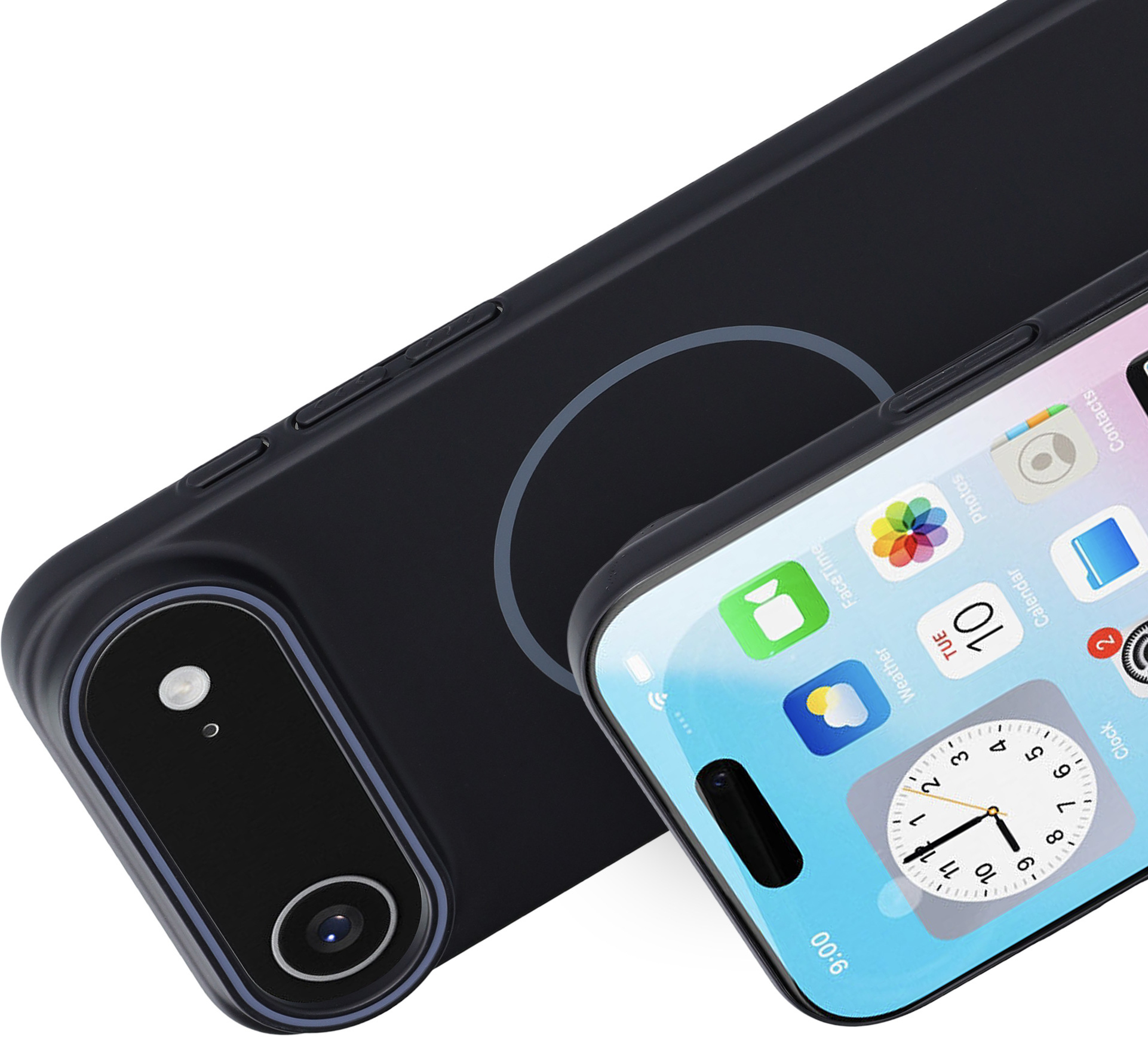 Mobiparts Slim Line Case Apple iPhone Air (MagSafe Compatible) Onyx Black – image 2