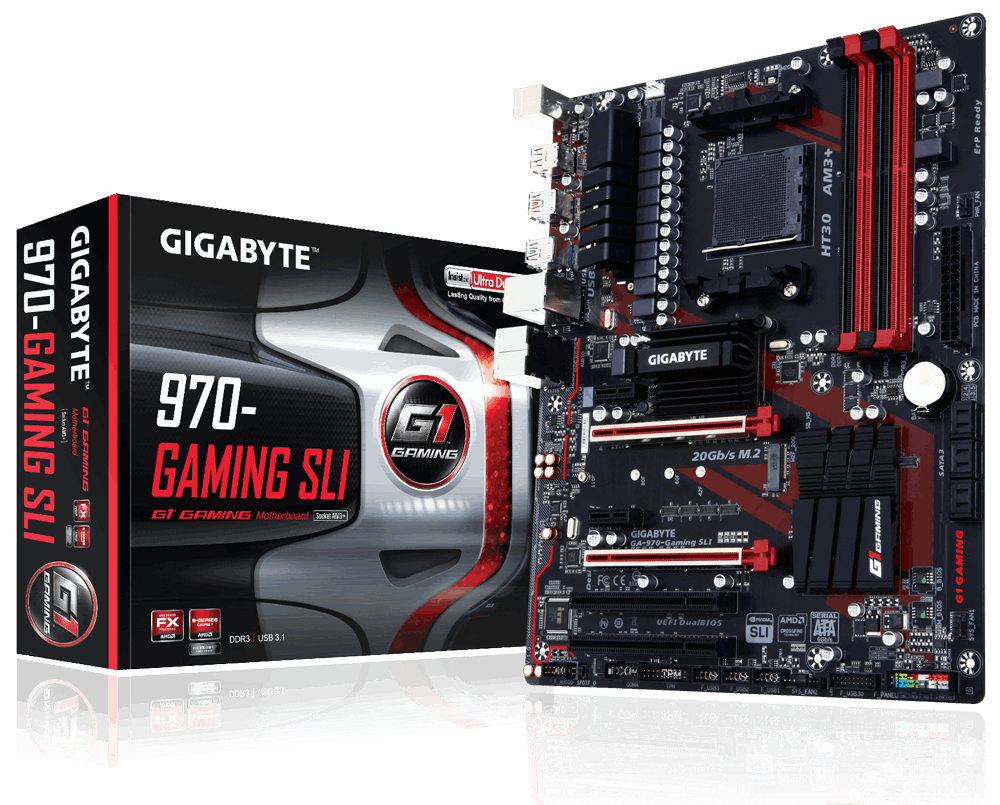 GIGABYTE 970 + SB950 CHIPSET MB