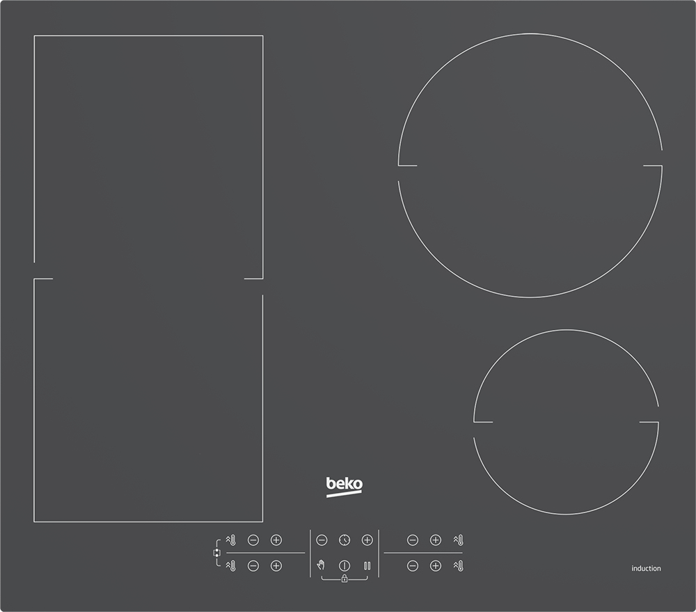 Beko HII64200FMTZG hob Grey Built-in – image 1