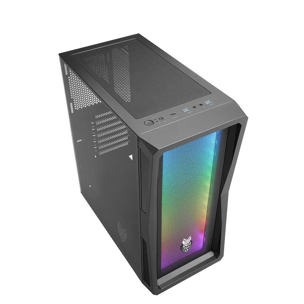 FSP CMT212B computer case Midi Tower Black – image 3