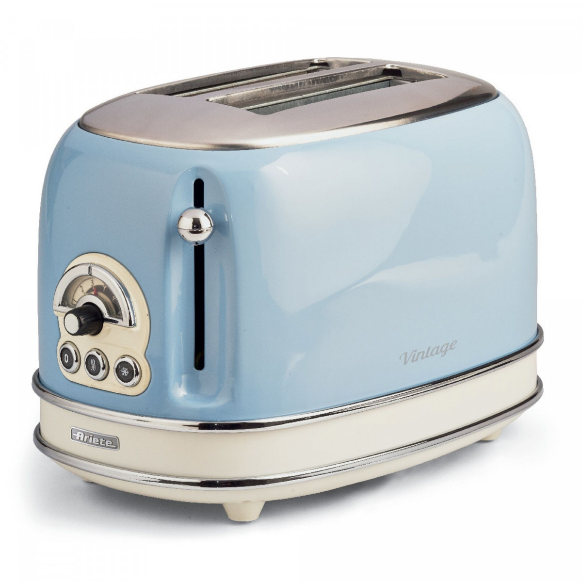 Ariete 155 Design 2 Slice Toaster with Sandwich Cages, 6 Toasting Levels – image 1