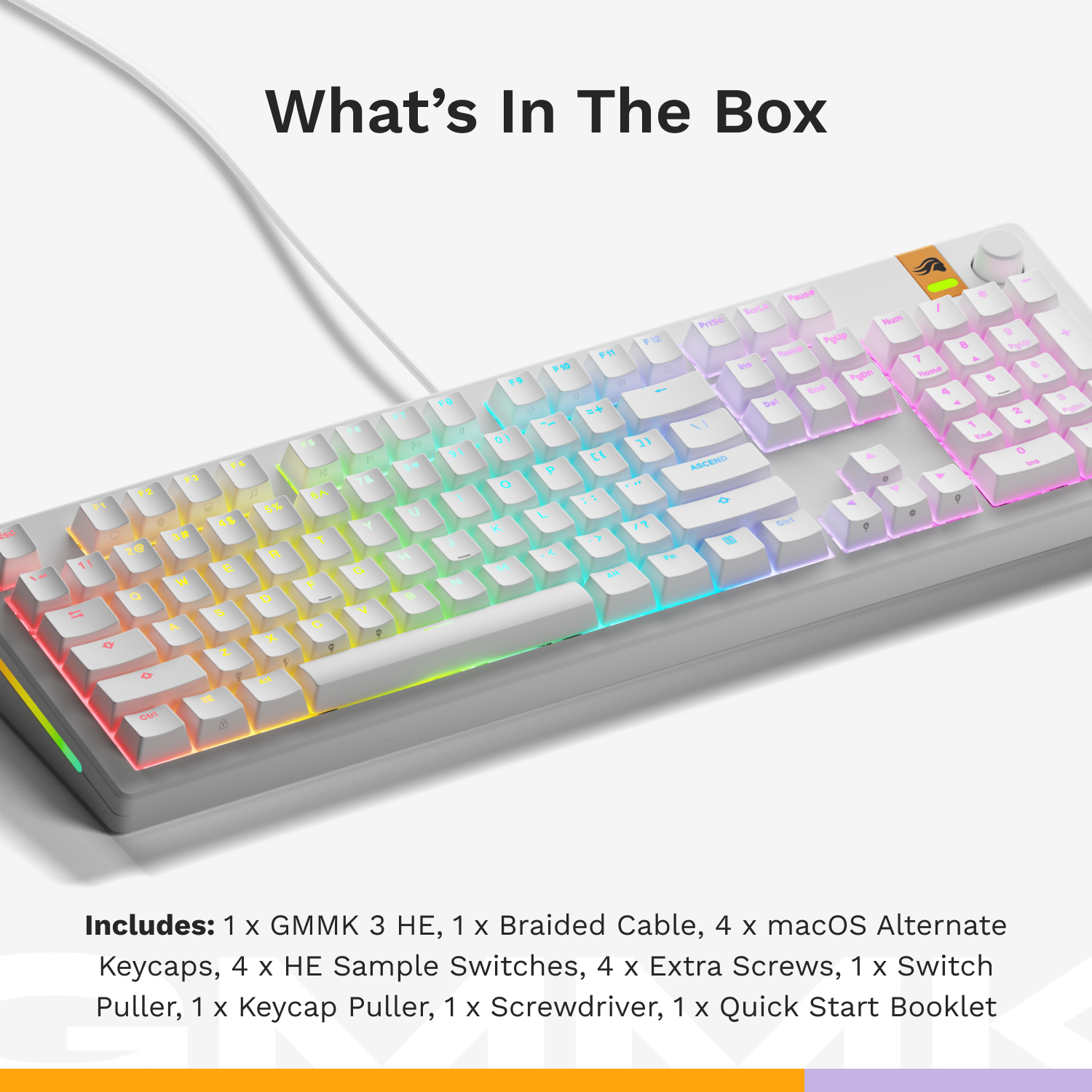 Glorious Gaming GMMK 3 HE 100% Prebuilt – image 8