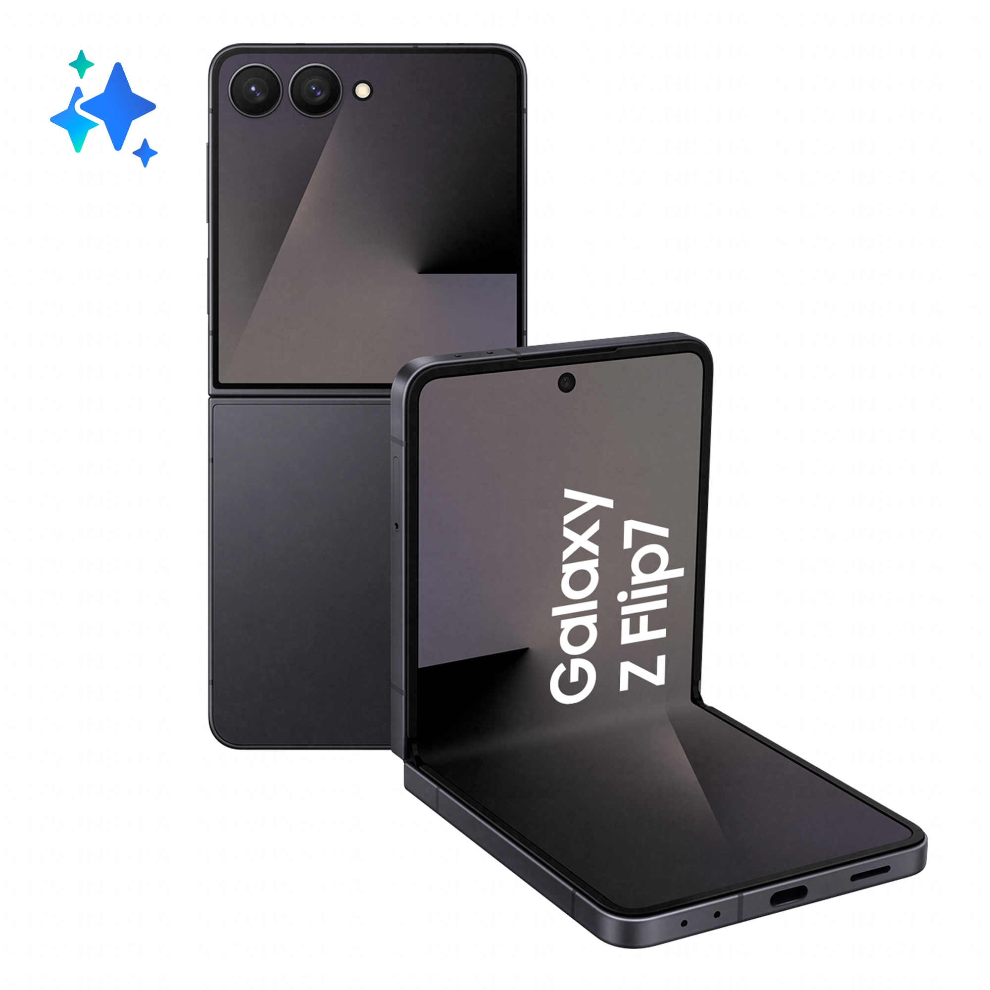 Samsung Galaxy Z Flip7 Smartphone AI, RAM 12GB, 512GB, Display 4,1" Super AMOLED/6,9" Dynamic AMOLED 2X, Fotocamera 50MP, Jetbl