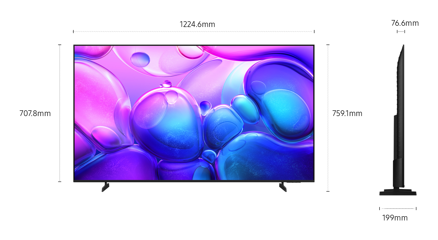 Samsung QE55Q6FAAU 139.7 cm (55") 4K Ultra HD Smart TV Wi-Fi Black – image 4