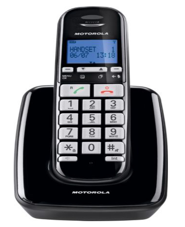 Motorola S3001 telephone DECT telephone Caller ID Black