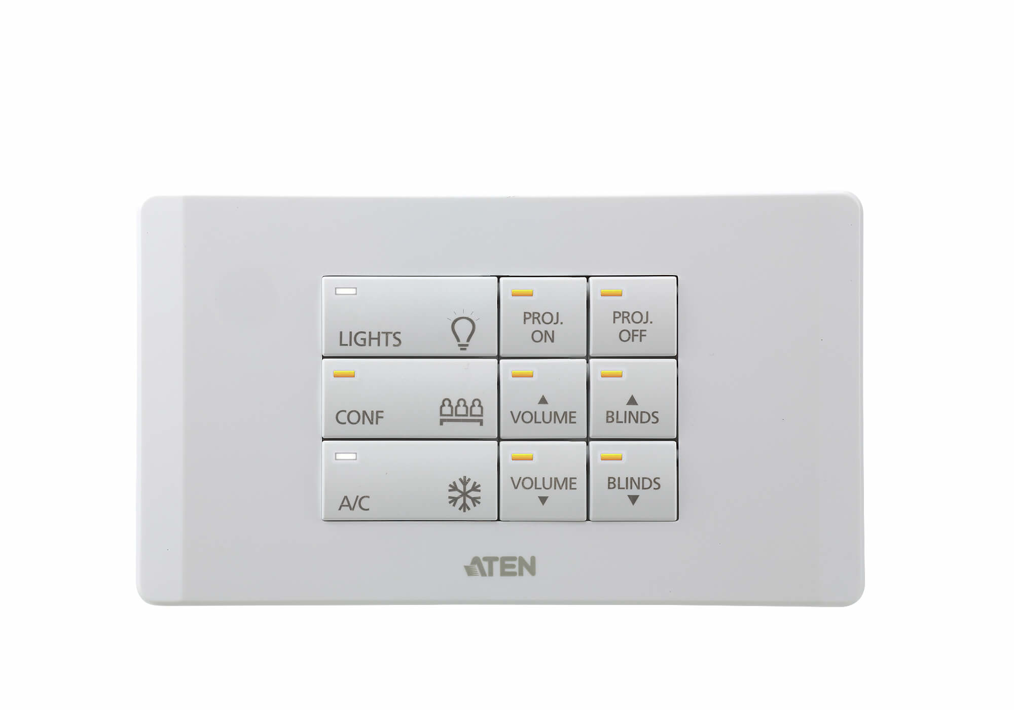 ATEN ATEN-kontrollsystem - Knappsats med 12 knappar (EU, 2 switch)
