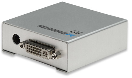 Manhattan 208031 AV extender AV repeater Silver – image 3