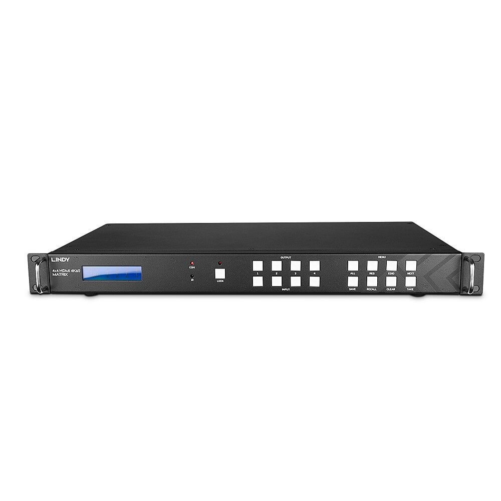 Lindy 4x4 HDMI 4K60 Matrix with Video Wall Scaling – image 3