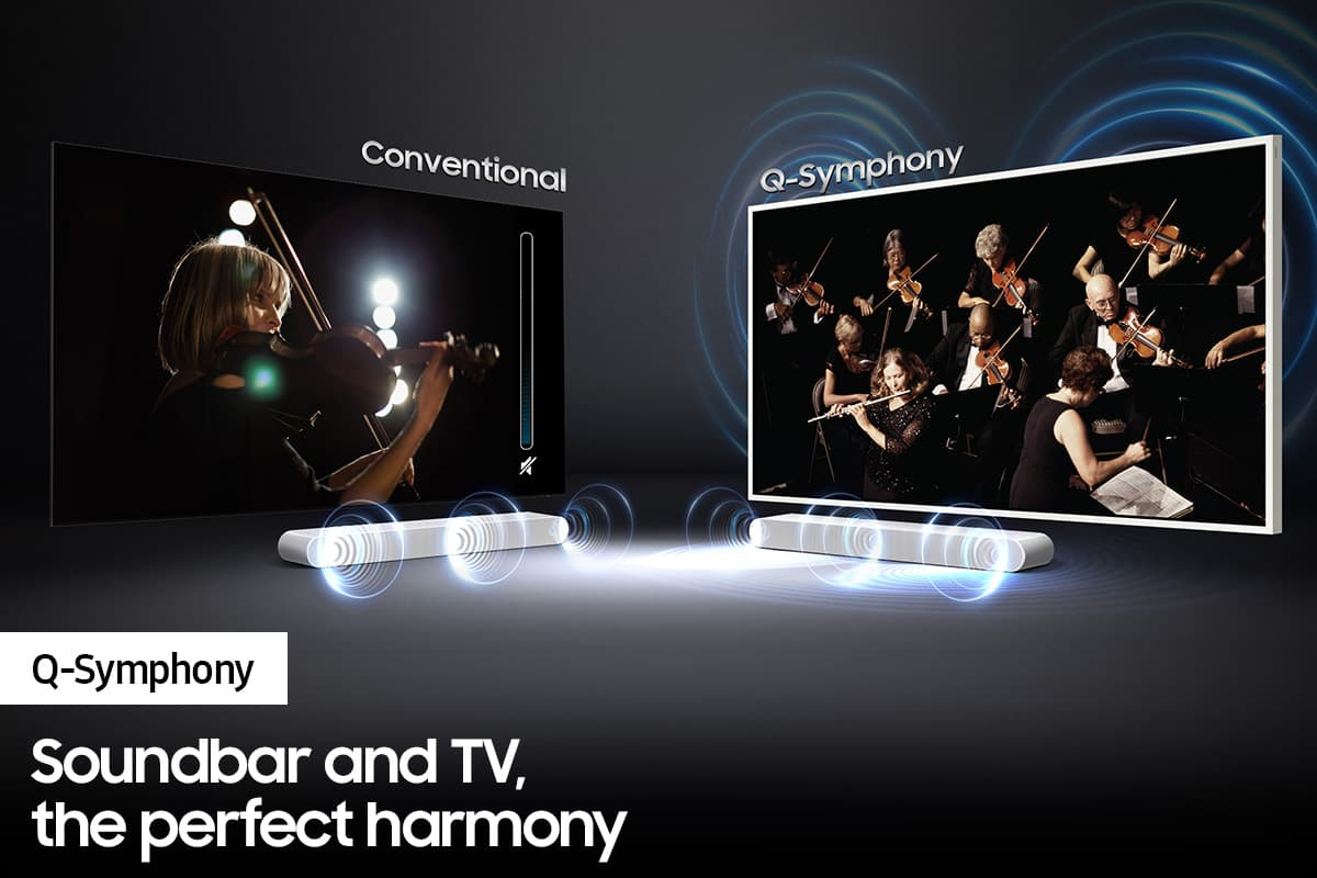 Samsung The Frame 2023 43” QLED 4K HDR Smart TV with S61B S-Series Lifestyle Soundbar – image 3
