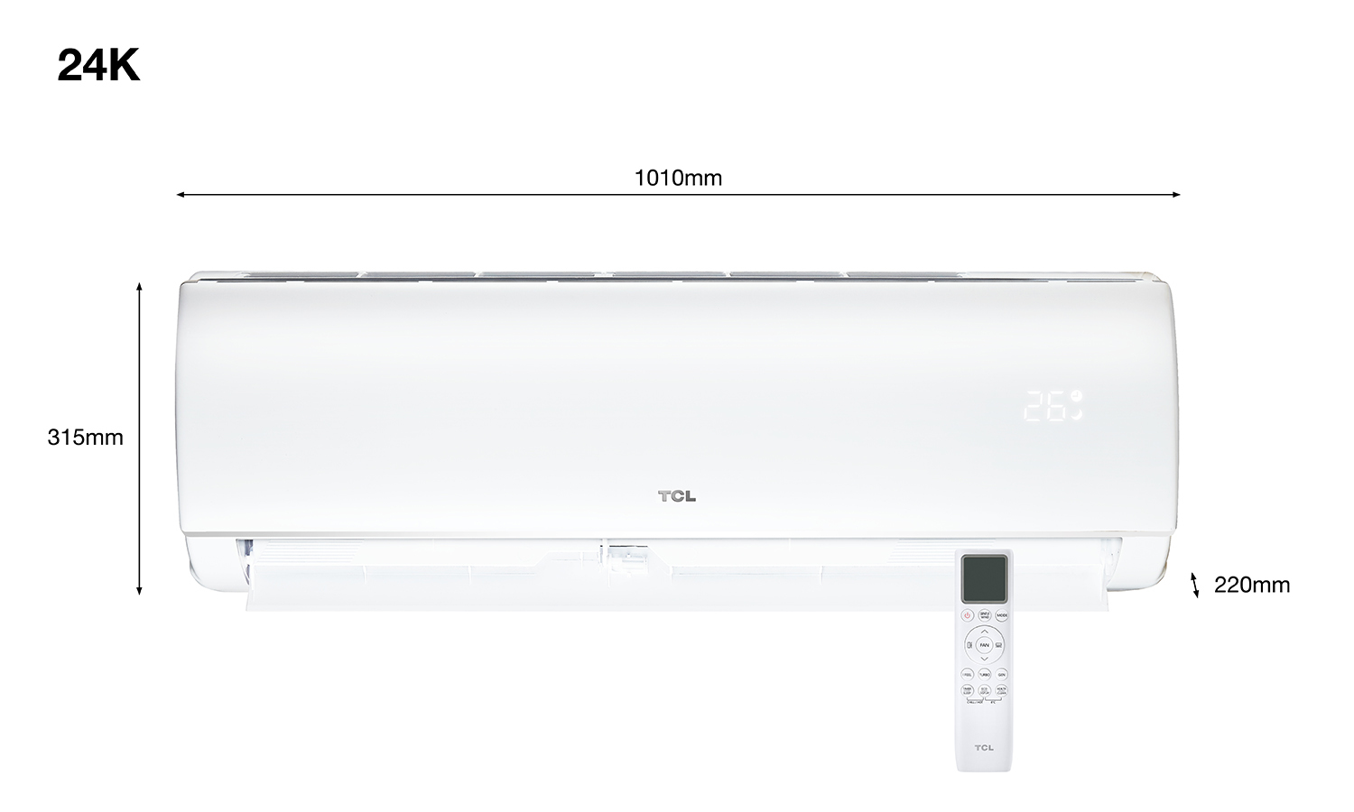 TCL Elite F1 S24F1S0 air conditioner Split system White – image 6