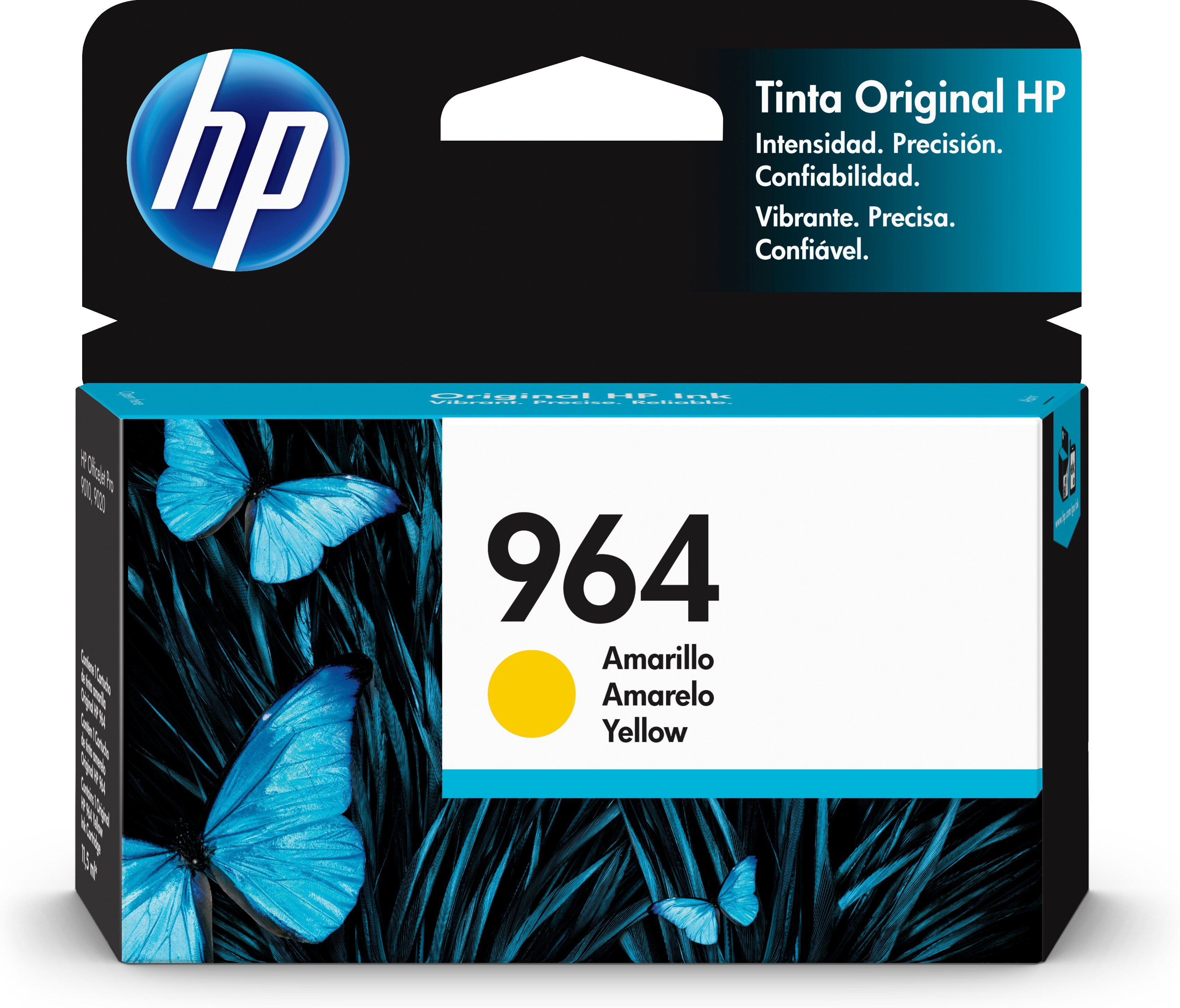 Cartucho De Tinta Hp 964 Amarillo Original (3Ja52Al) - 3JA52AL