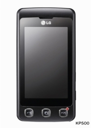 LG KP500 Cookie Black