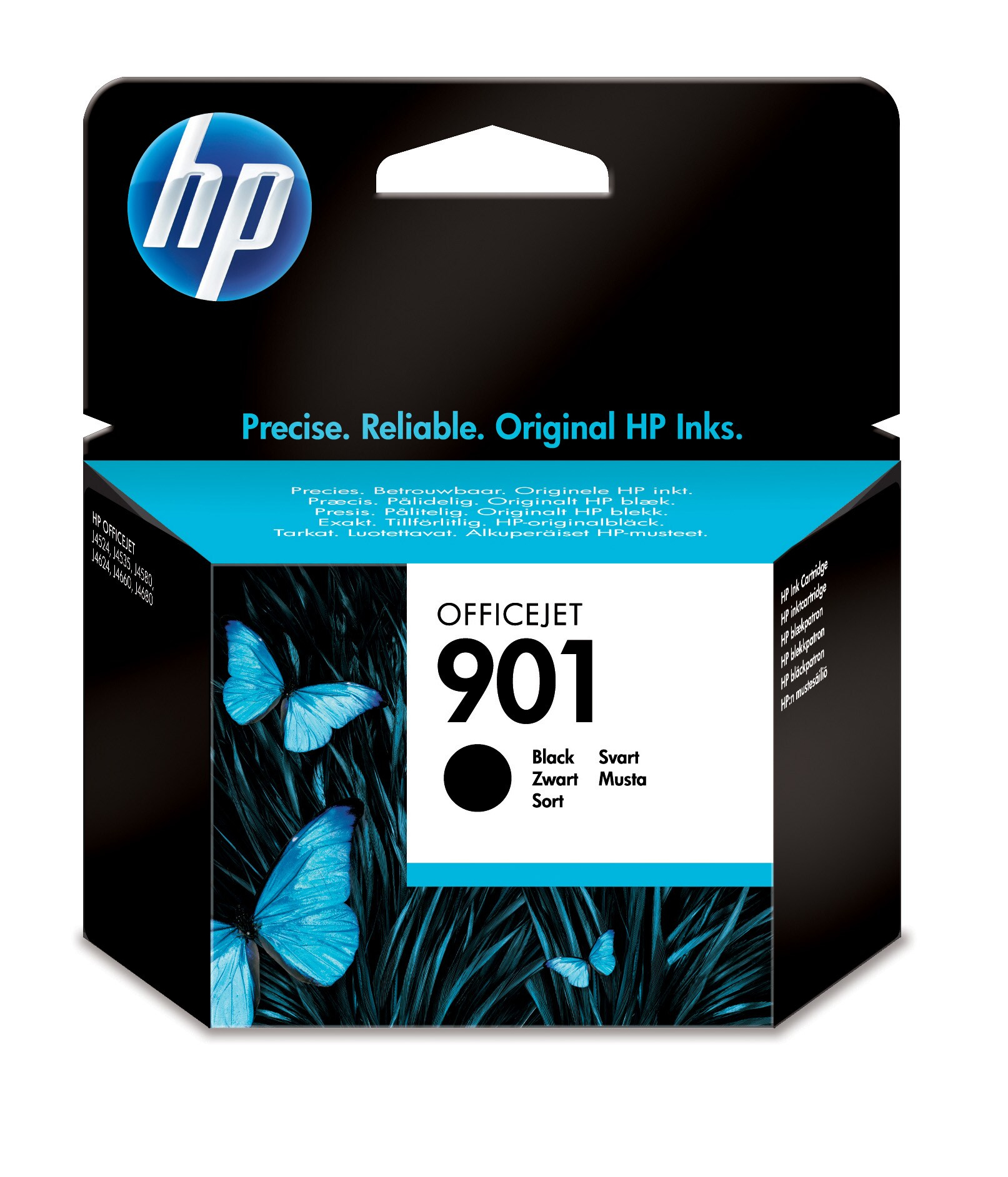 HP 901 Black Original Ink Cartridge – image 1