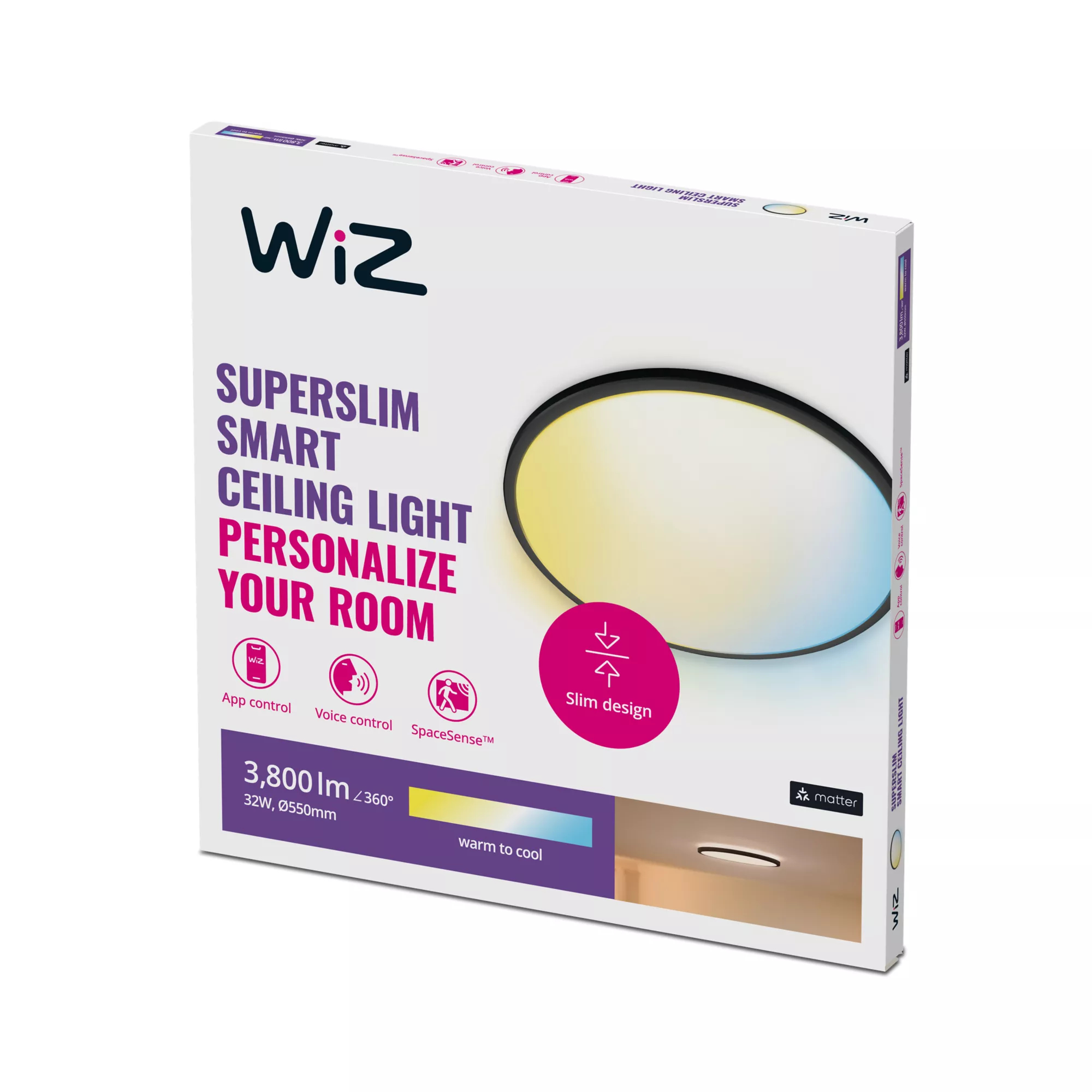 WiZ Superslim Ceiling – image 2