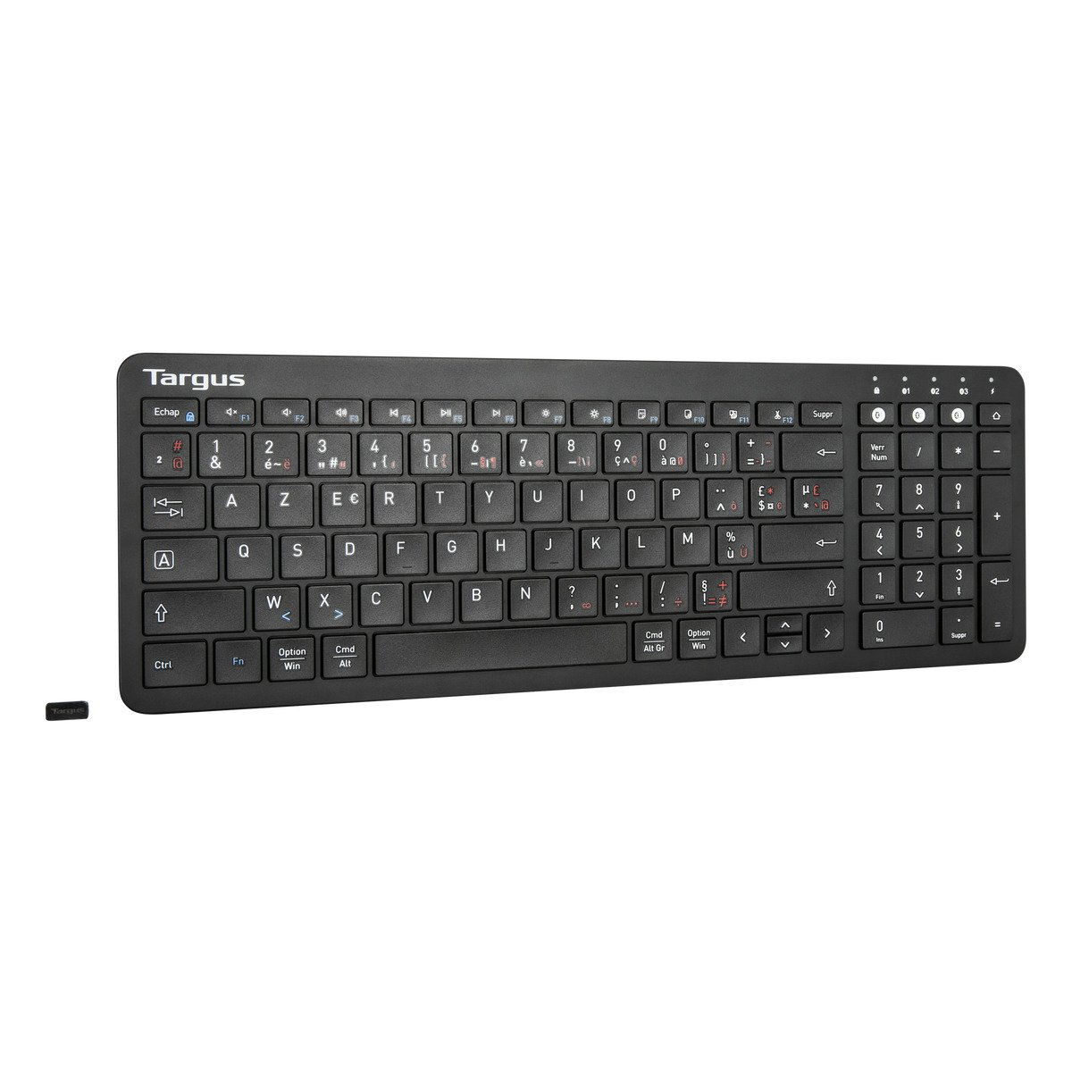 Targus AKB863FR keyboard Universal Bluetooth AZERTY French Black – image 5