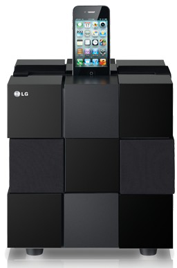 LG ND8520 docking speaker 2.1 channels – image 2