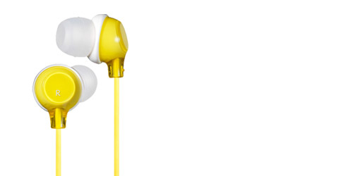 JVC HA-FX22-Y-E headphones/headset Wireless Yellow