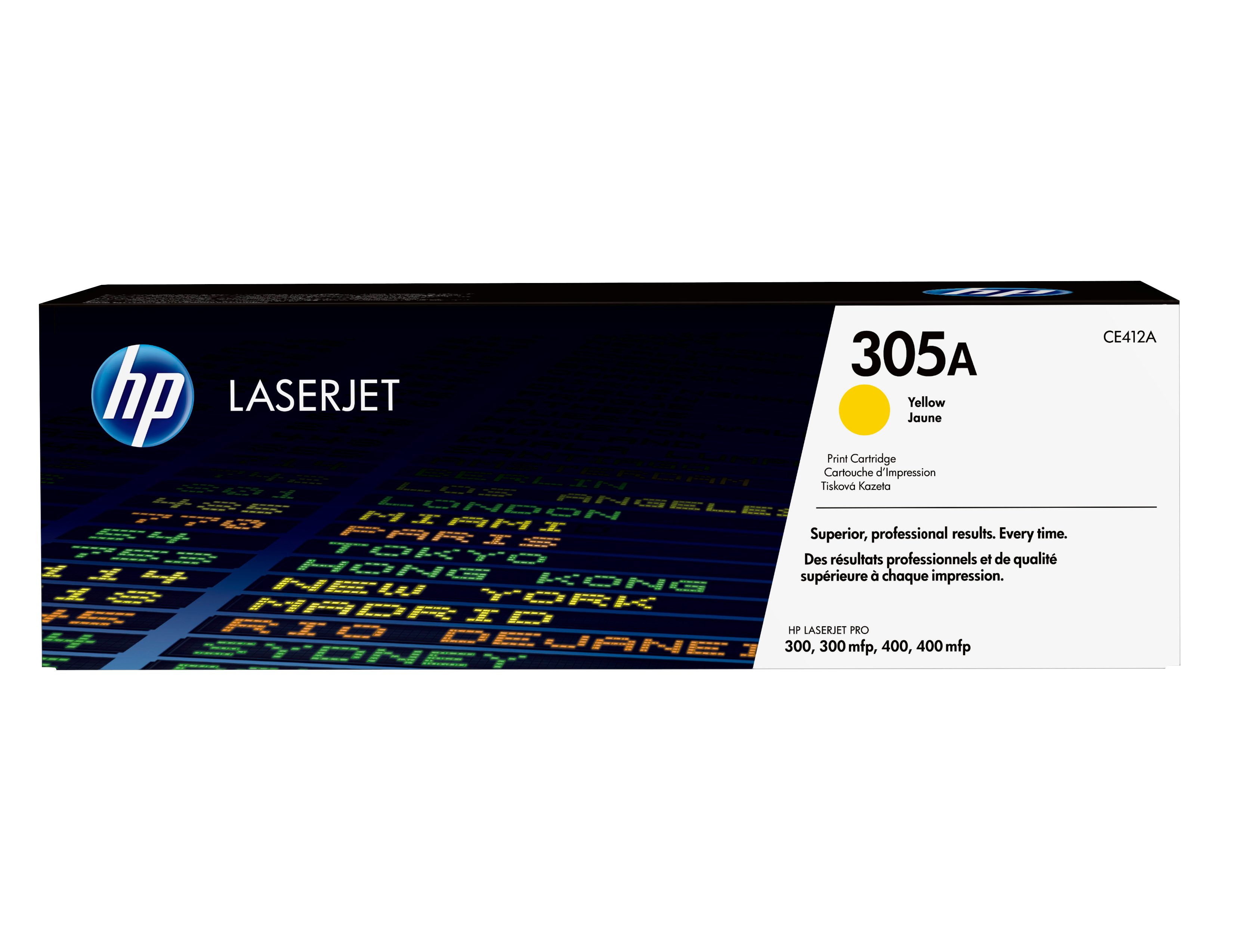 TONER CARTRIDGE 305A YELLOW YELLOW LASERJET