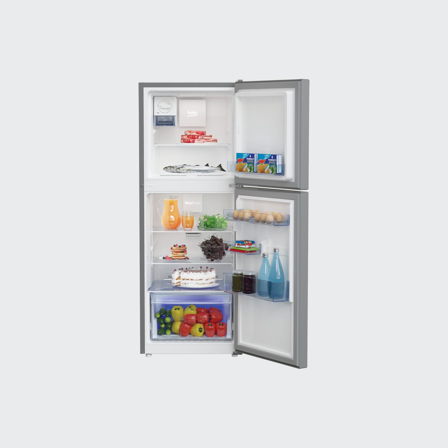 Beko RDNT230I50VZP fridge-freezer Freestanding – image 3