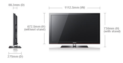 Samsung LE46C580J1K Full HD Black, Silver – image 6