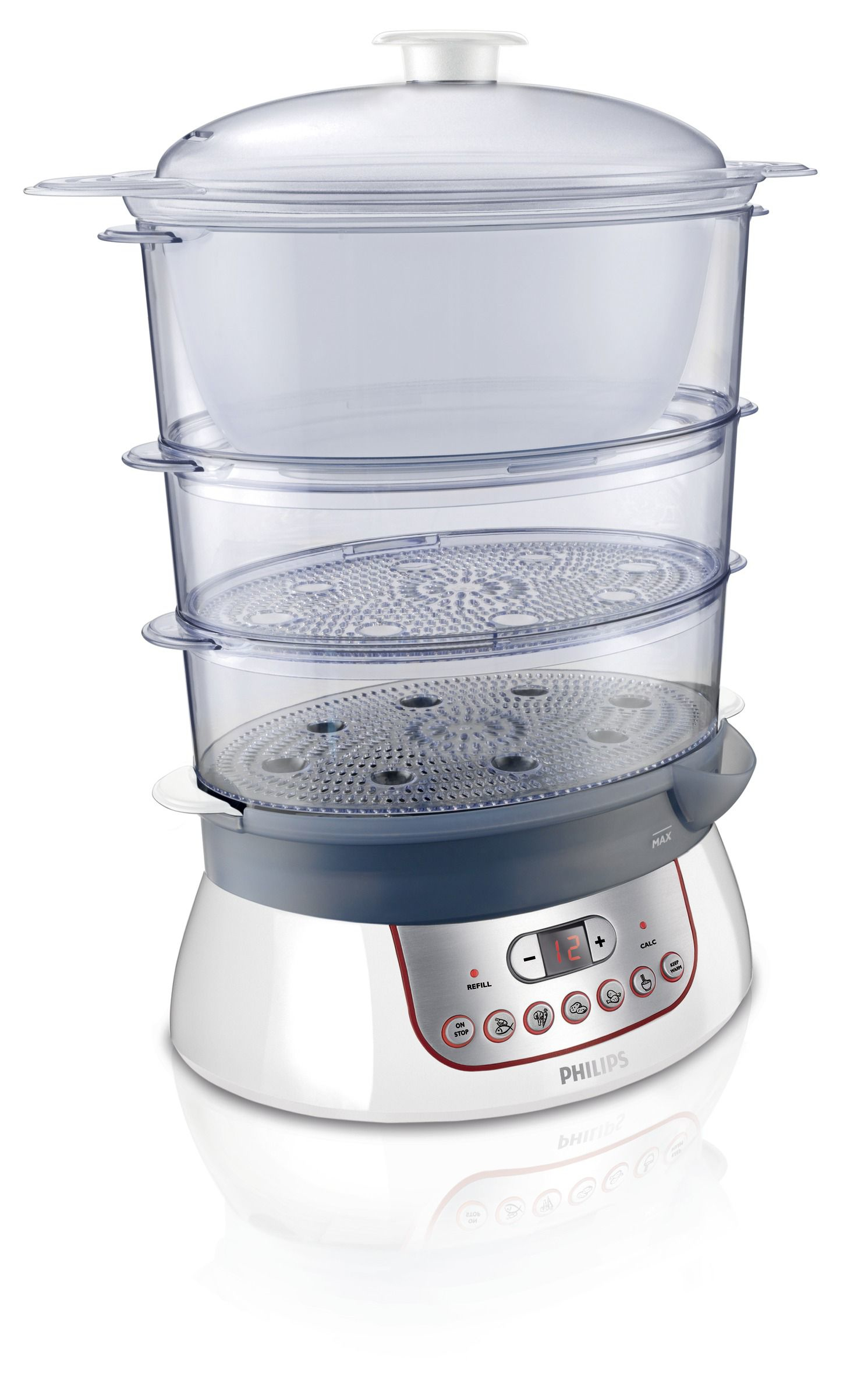 Philips Pure Essentials Collection HD9140/00 steam cooker 3 basket(s) – image 1