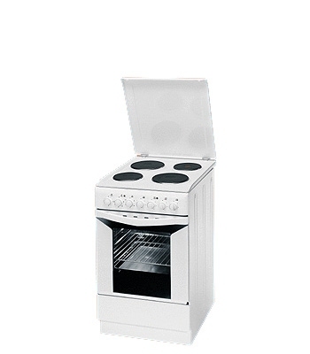 Indesit K3E11W cooker Freestanding cooker Electric Sealed plate White