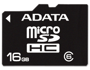 ADATA microSDHC 16GB class6 – image 1
