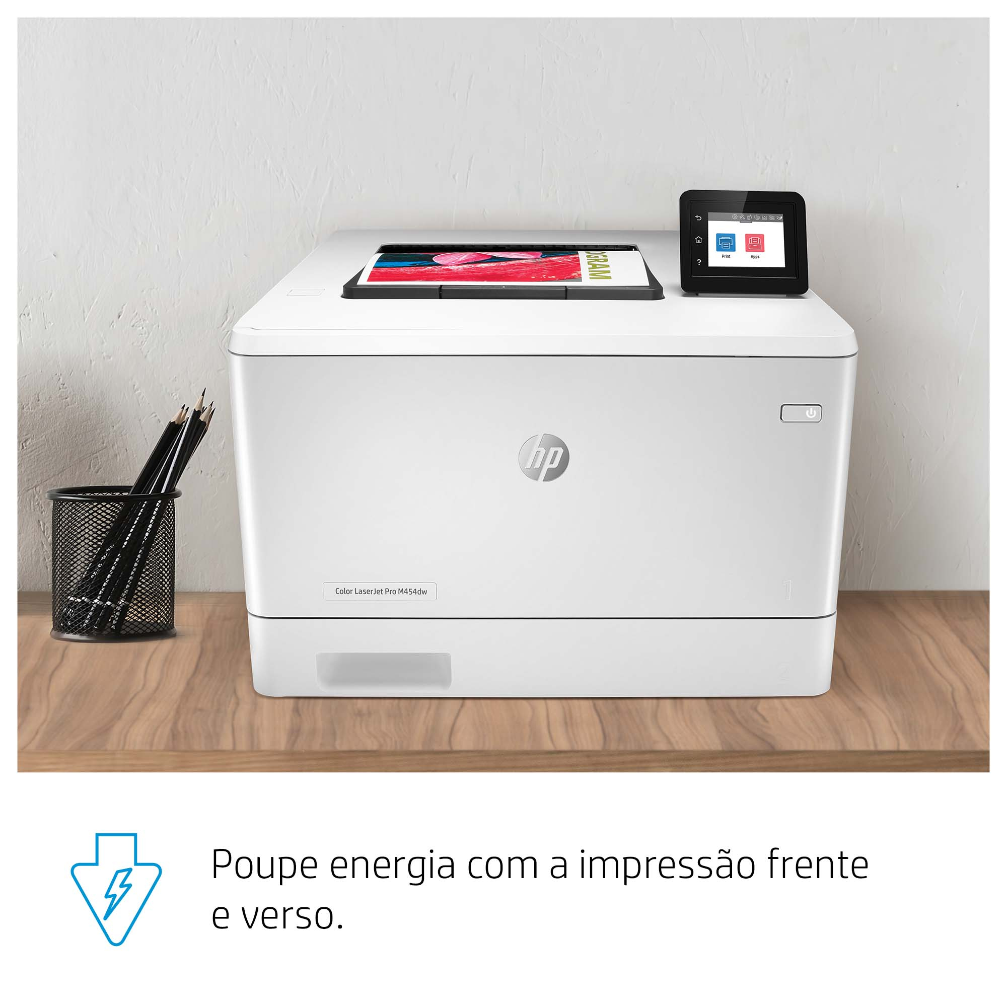 HP LaserJet Pro M454dw Wireless Color Printer, Duplex. Print technology: Laser, Maximum resolution: 600 x 600 DPI, Print s