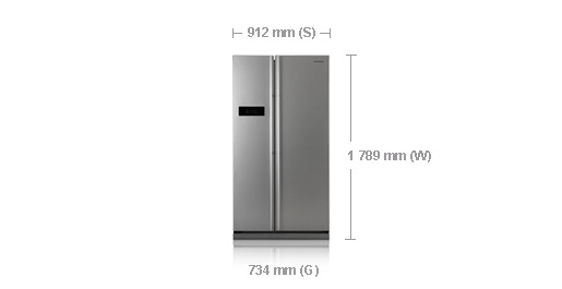 Samsung RSH1STPE side-by-side refrigerator – image 2