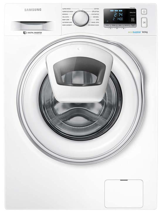Samsung WW80K6414SW washing machine Front-load