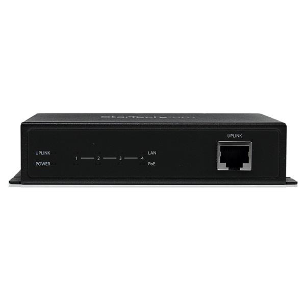StarTech.com 5 Port Unmanaged Industrial Gigabit PoE Switch with 4 Power over Ethernet ports – image 2