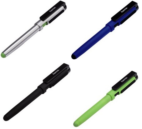 Hama 00139648 stylus pen Black, Blue, Green, Silver