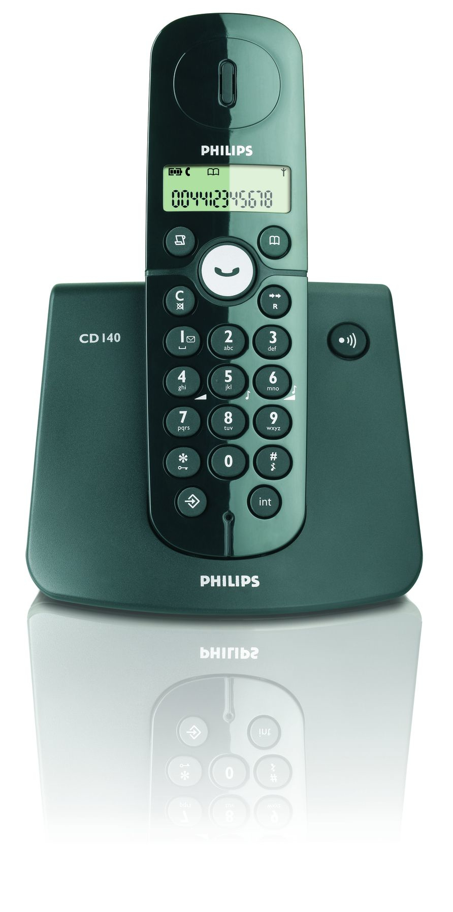 Philips CD1401B/78 telephone Caller ID Black – image 2