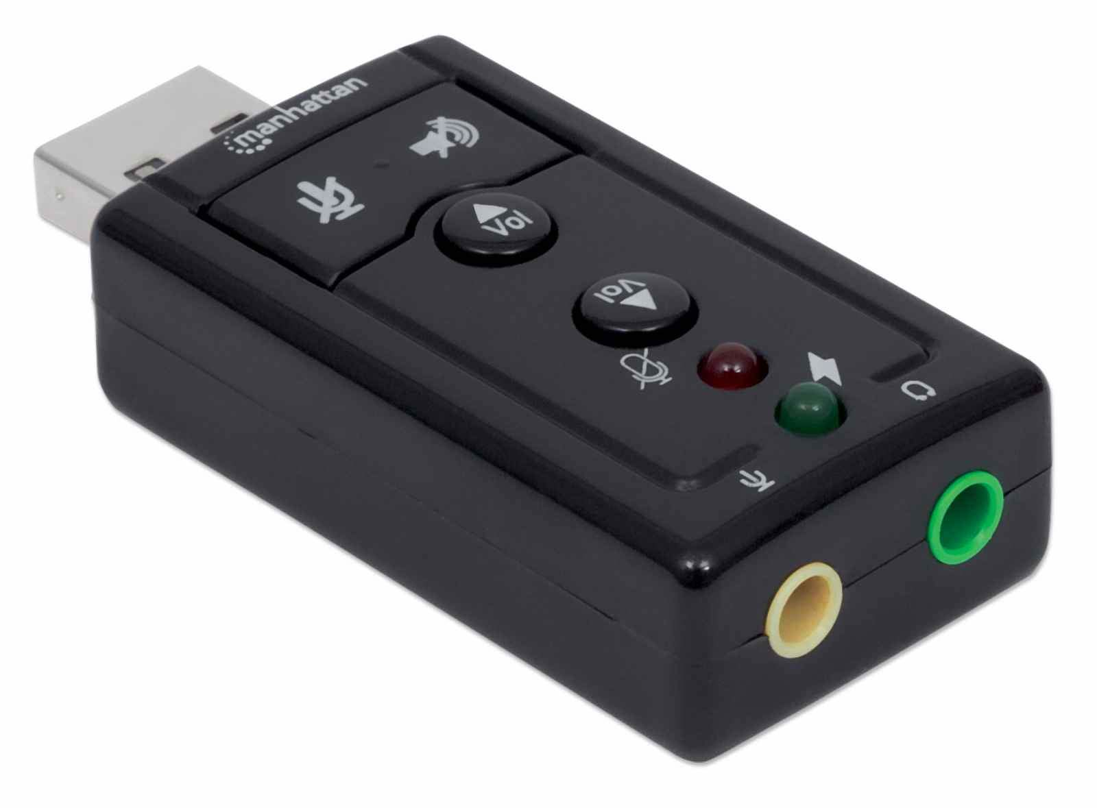 Manhattan USB-A Sound Adapter, USB-A to – image 6