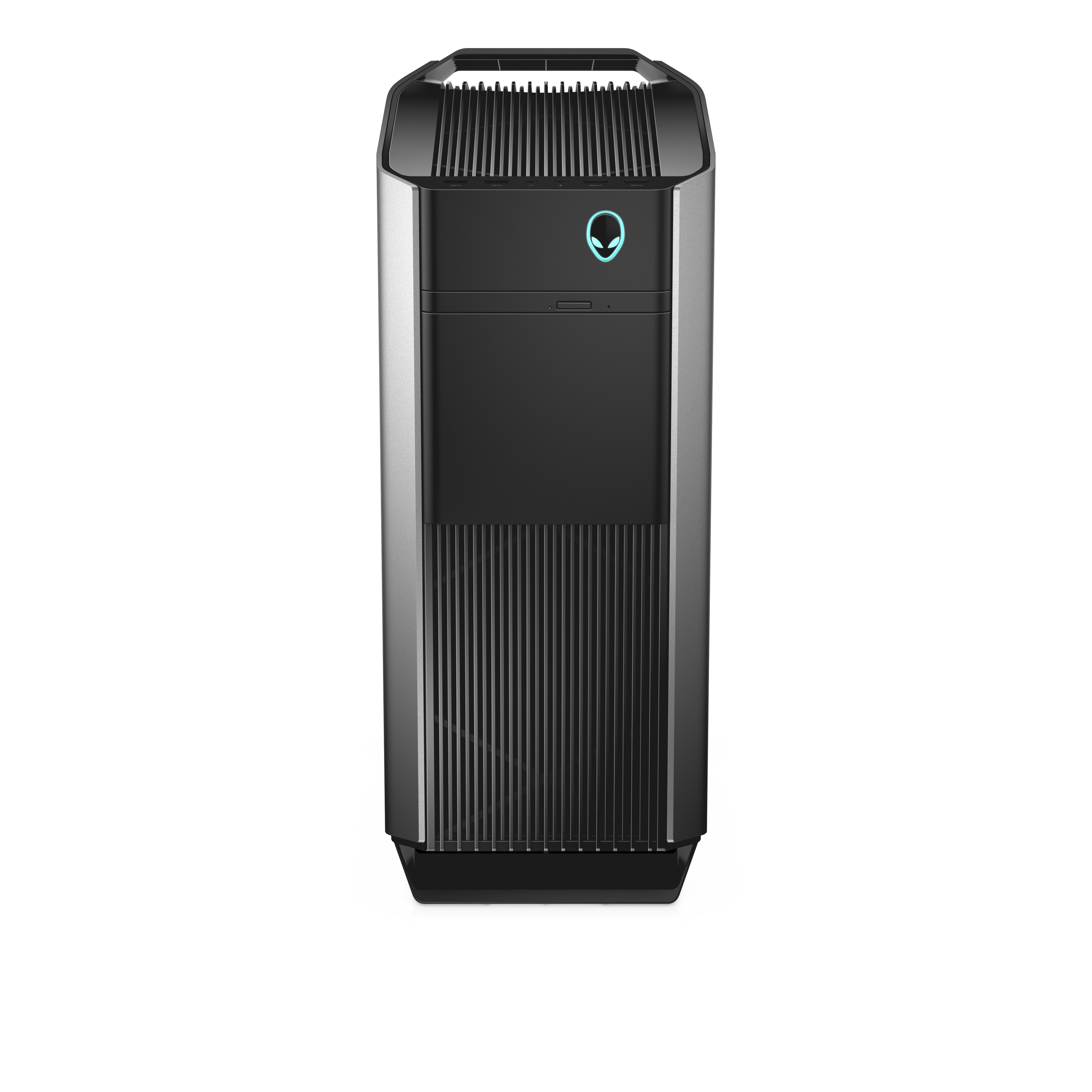 Alienware Aurora R6 Intel® Core™ i5 i5-7400 8 GB DDR4-SDRAM 1 TB HDD AMD Radeon RX 570 Windows 10 Home Midi Tower PC Black, Silver