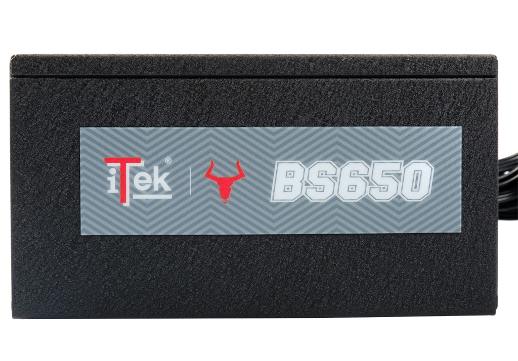 itek TAURUS BS650 power supply unit 650 W 24-pin ATX ATX Black image 6