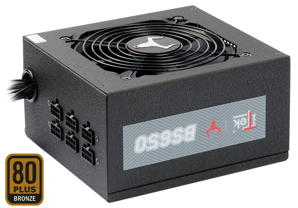 itek TAURUS BS650 power supply unit 650 W 24-pin ATX ATX Black image 1