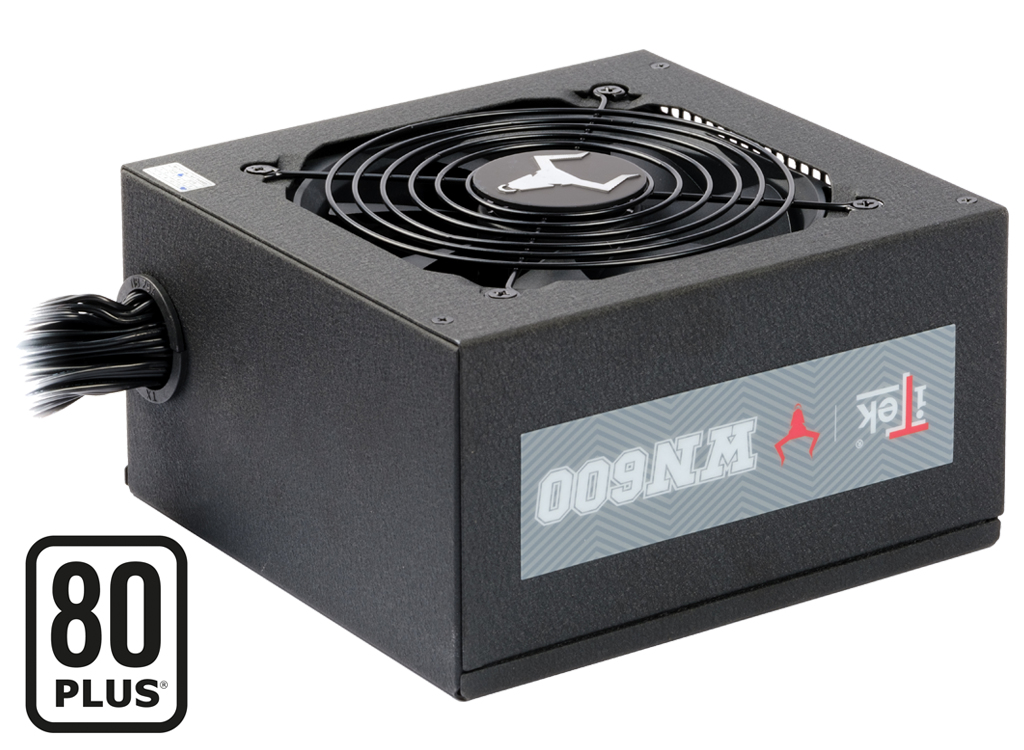 itek TAURUS WN600 power supply unit 600 W 24-pin ATX ATX Black image 1