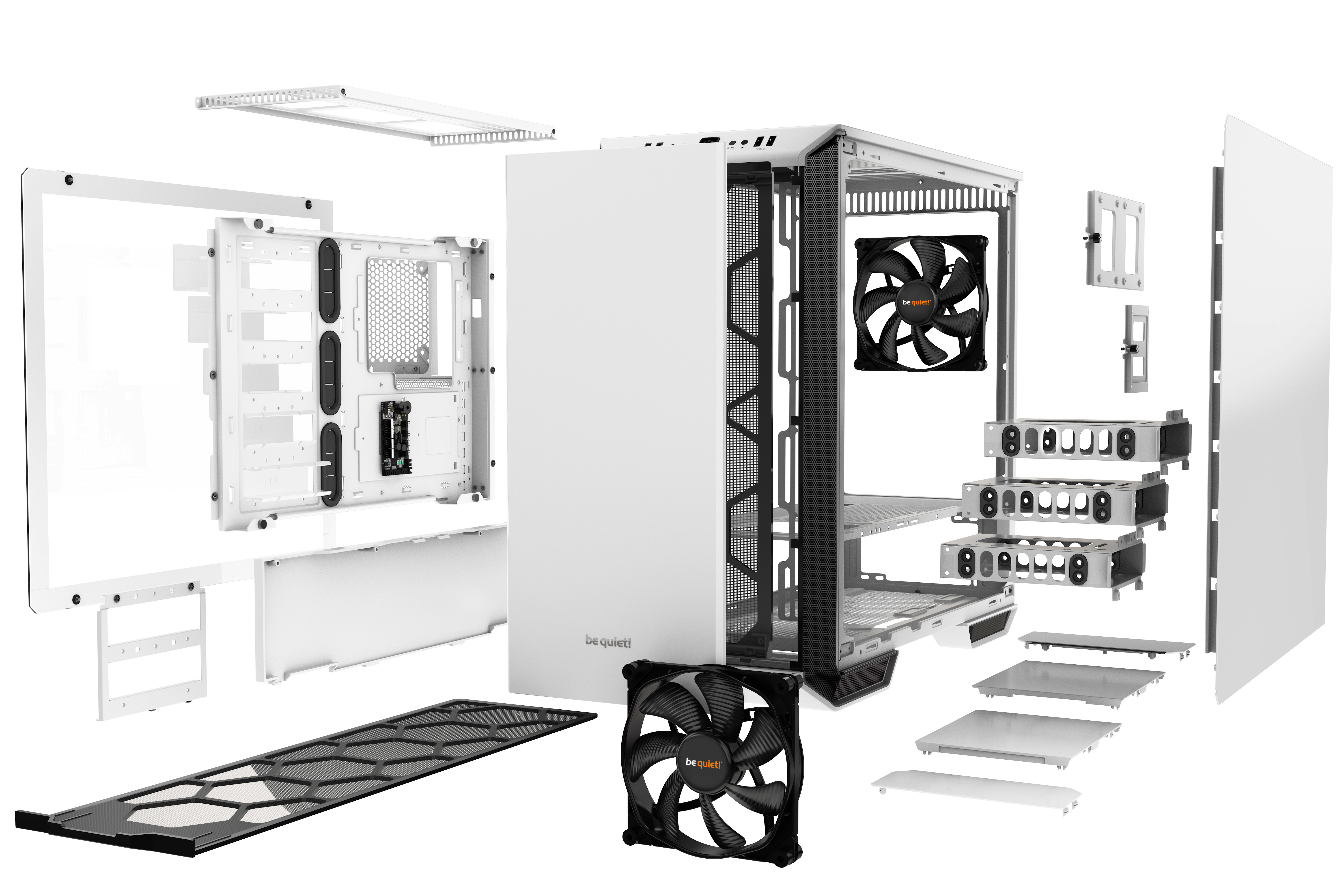 be quiet! Dark Base 700 White Edition Midi Tower image 4