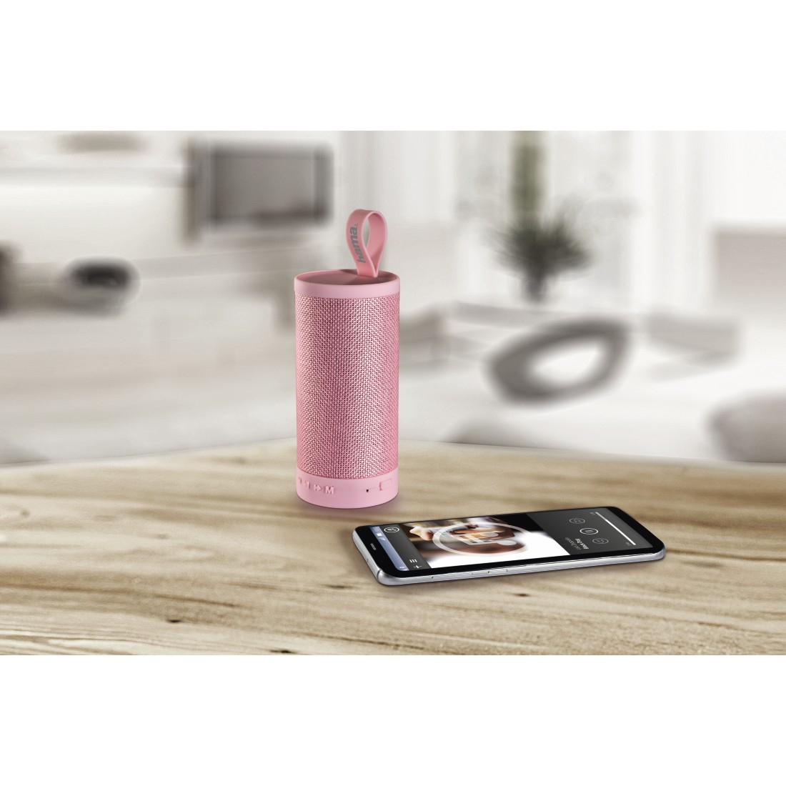Hama Tube Mono portable speaker Pink 3 W image 5