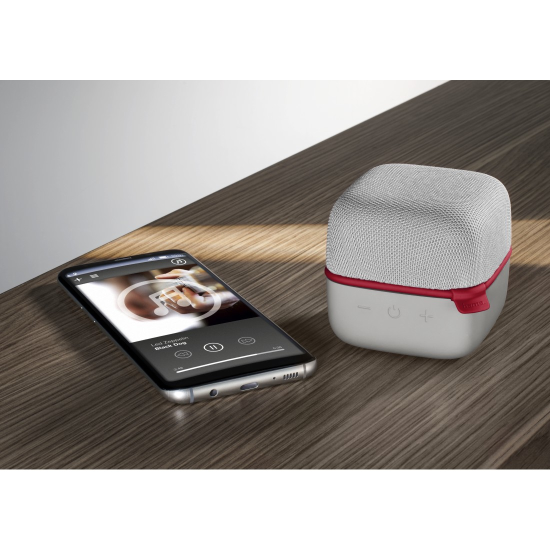 Hama Cube Mono portable speaker Grey, Red 5 W image 4
