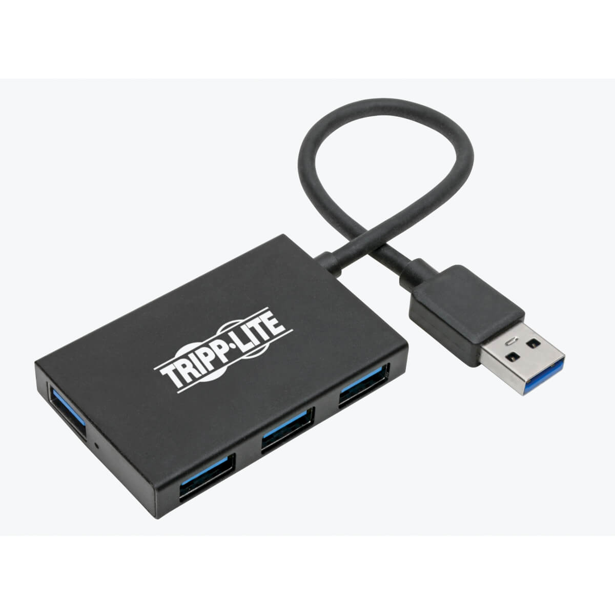 Tripp Lite U360-004-4A-AL gränssnittshubbar USB 3.2 Gen 1 (3.1 Gen 1) Type-A 5000 Mbit/s Svart