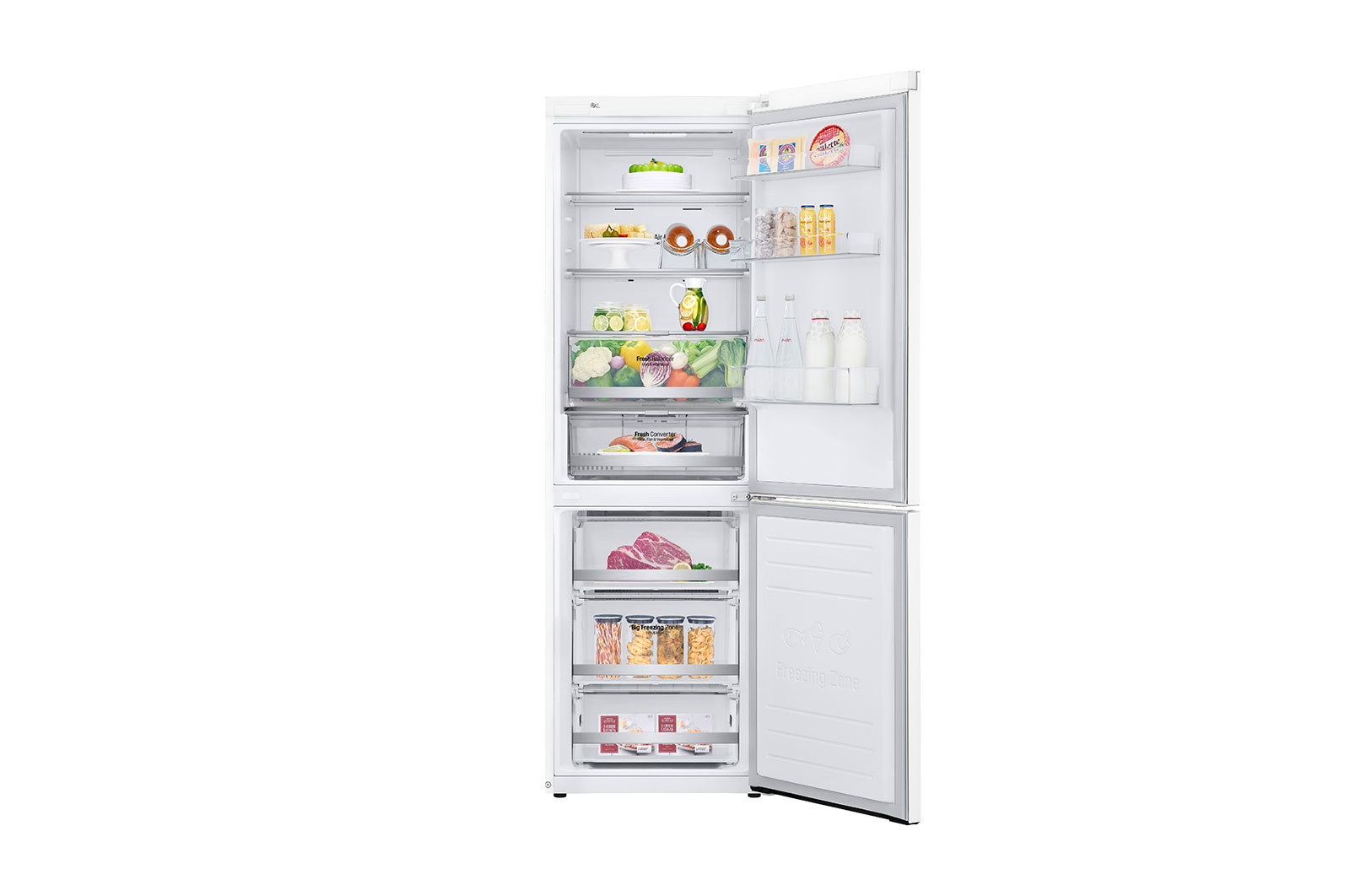 LG GBB71SWDZN fridge-freezer Freestanding – image 3