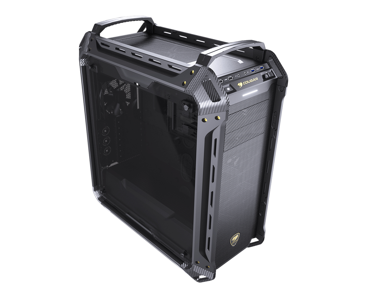 COUGAR Full Tower Case, Panzer Max-G, Black – image 5