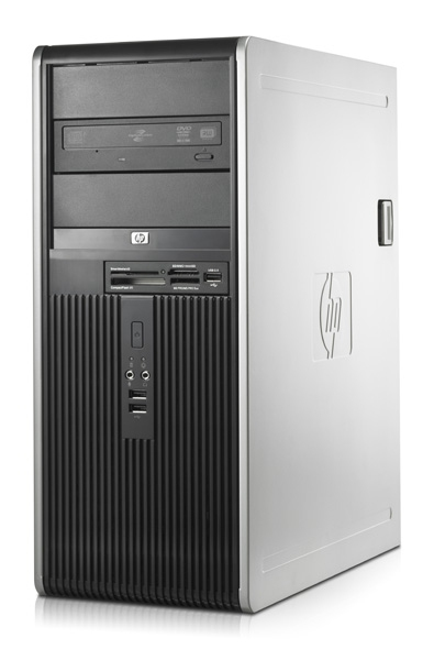 HP Compaq dc7800p Intel Core™2 Duo Processor E6750 1G/160G DVD+/-RW WVST Bus Convertible Minitower PC – image 5
