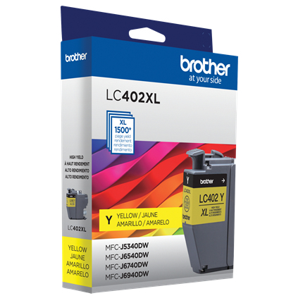 Brother LC402XLYS ink cartridge 1 pc(s) Original High (XL) Yield Yellow – image 6
