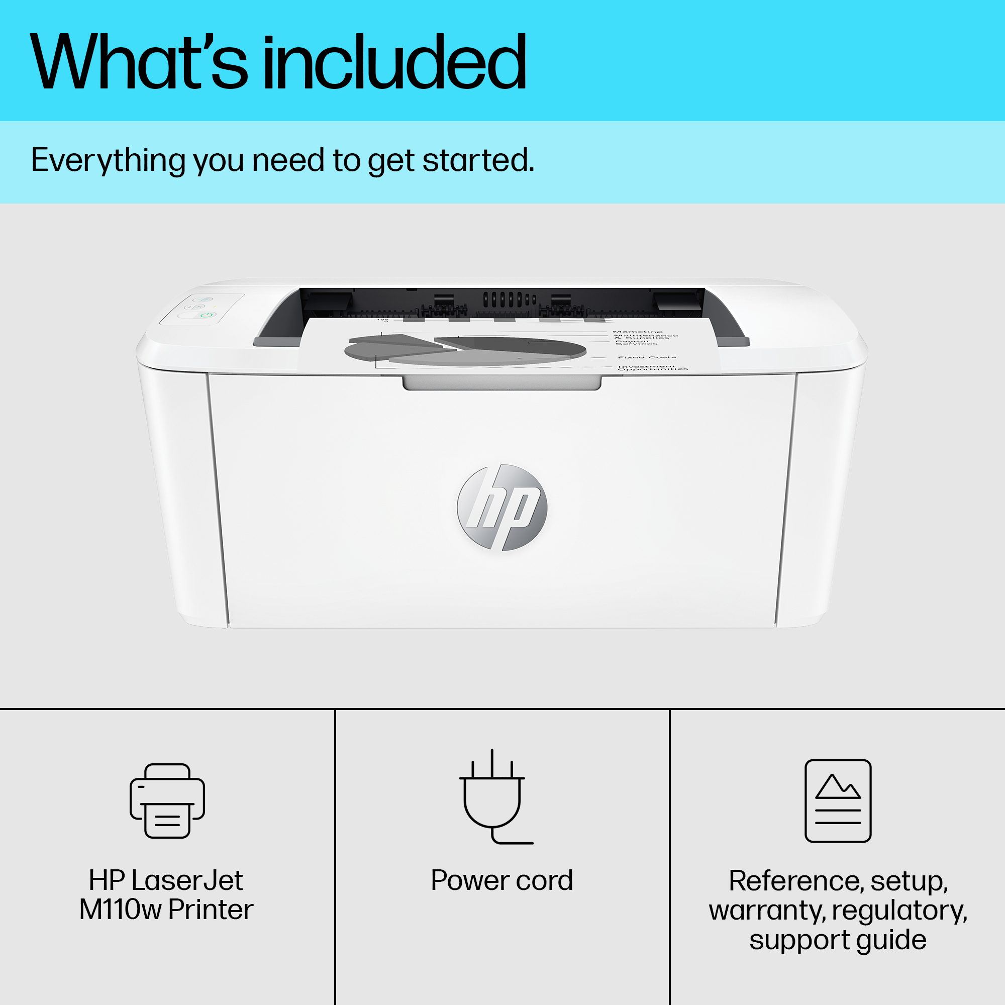 HP LaserJet M110w Printer – image 5