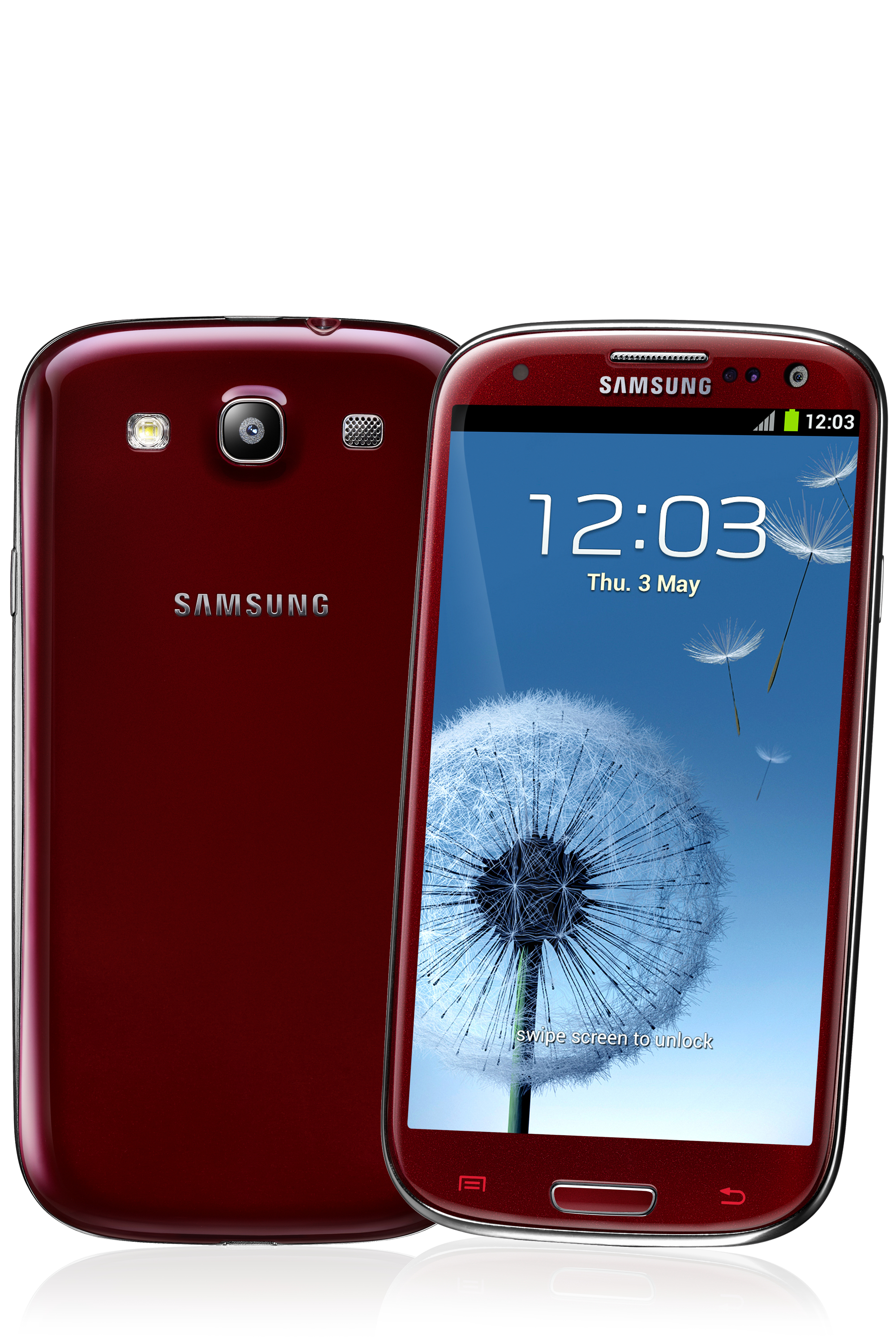 Samsung Galaxy III 12.2 cm (4.8") Android 4.0 3G 16 GB 2100 mAh Red – image 4